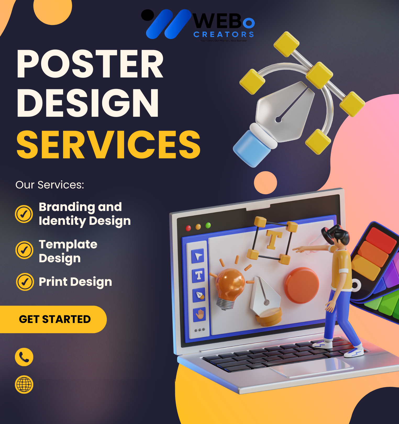 Best Print Design Services in Sweden Flyers Brochures Posters